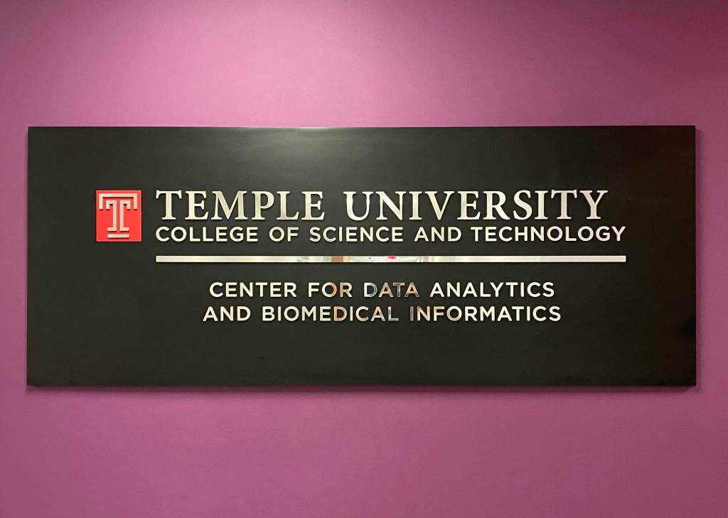 Center for Data Analytics and Biomedical Informatics sign